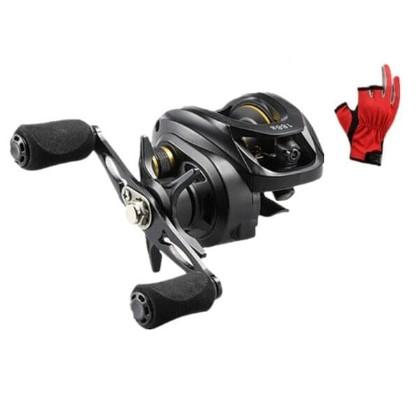 Carretilha Shimano 7.1:1 para Água Doce e Salgada + Luva de Brinde - Lemon Express